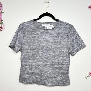 NWT Cotton Emporium Grey Knit Tee in Medium